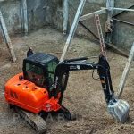 اجرای عملیات خاکریزی