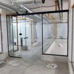 تولید پارتیشن های اداری و نرده شیشه ای