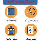 ایمنی وسیله گاز سوز در آپارتمان