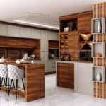 طراحی و ساخت کابینت و آشپزخانه پروژه محور همراه با انیمیشن