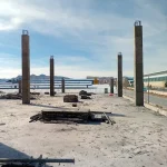 اجرای اسکلت بتنی