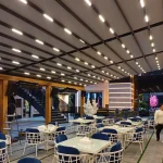 سقف و سایبان متحرک برقی