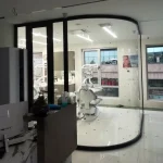 طراحی و اجرای پارتیشن شیشه ای