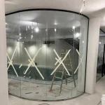 طراحی و اجرای پارتیشن شیشه ای