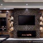 شومینه برقی لوکس