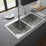 سینک ایلیا استیل 1028 روکار