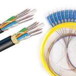 انواع کابل های مسی و فیبر نوری