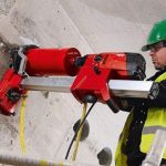 اجرای کاشت میلگرد و نصب بولت و پلیت