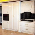 درب کابینت انزو .روکش طبیعب . تمام چوب و وکیوم