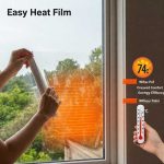 برچسب عایق حرارتی شیشه ساختمان