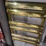 خرید حوله خشک کن طلایی