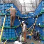 قالب فلزی بتن