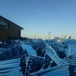 قالب فلزی بتن و جک سقفی و اسکافلد