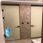 انواع درب سرویس و حمام شیشه ای